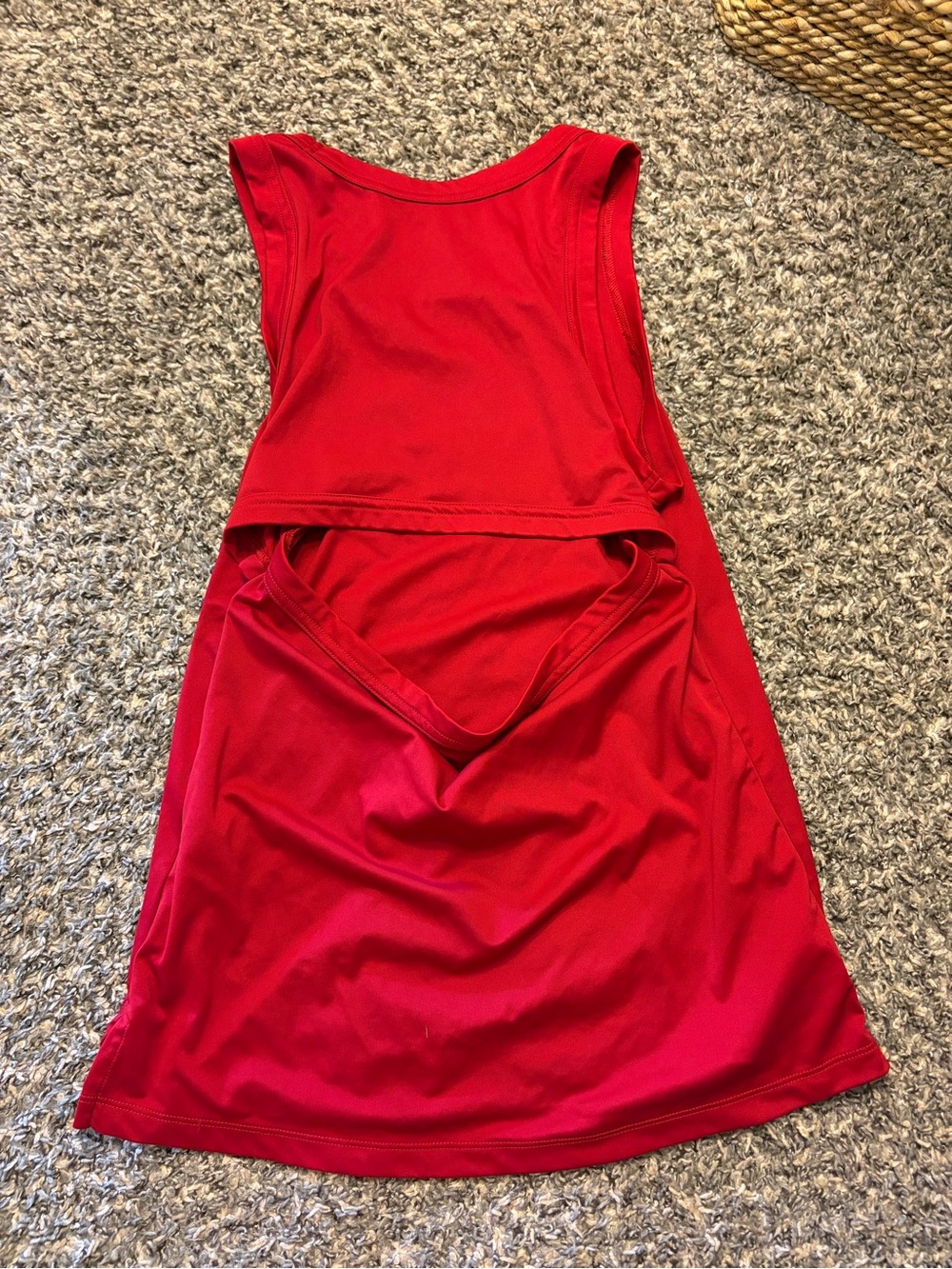 Nike Red Dri-FIT Performance Tank Top - Picture 2 of 3